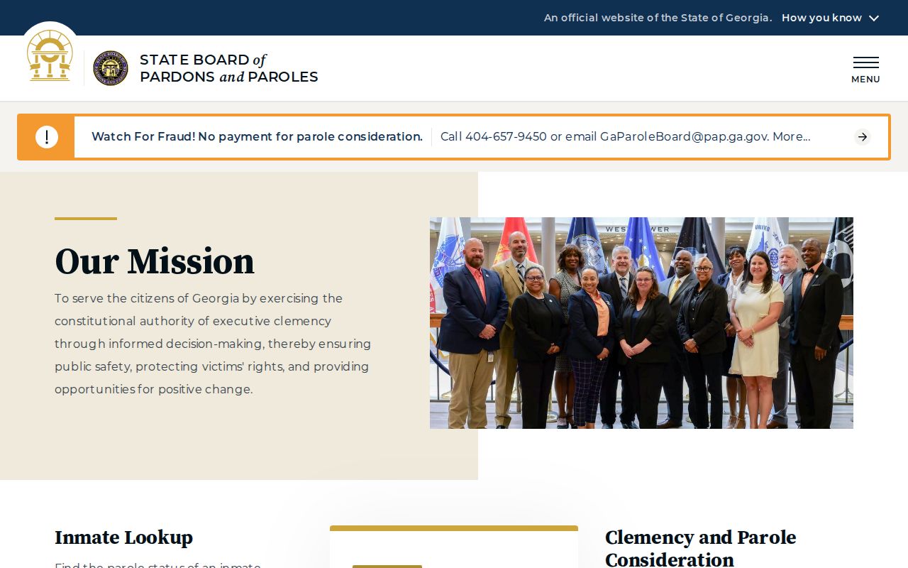 Glascock County criminal records Georgia parole authority