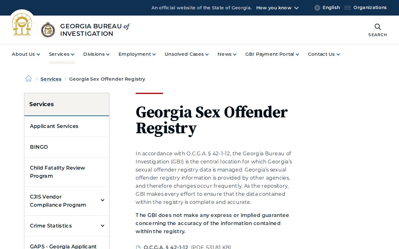 Glascock County sex offender registry information