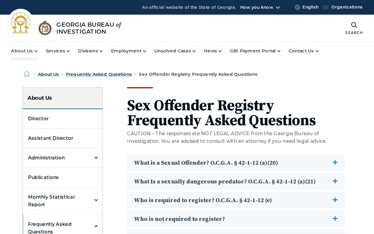 Glascock County sex offender lookup FAQ